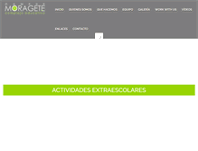 Tablet Screenshot of campusmoragete.com